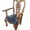 Demang Chair Black Leather