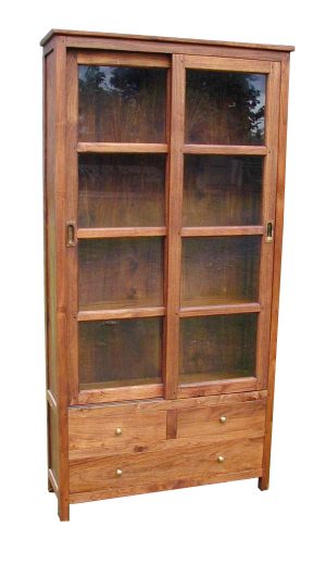 Esia Sliding Glass bookrack