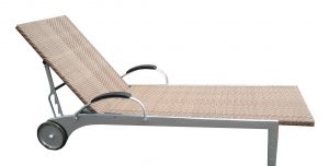 Fairlady sunbed synthetic rattan