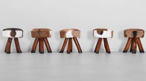 Fur stool Torang