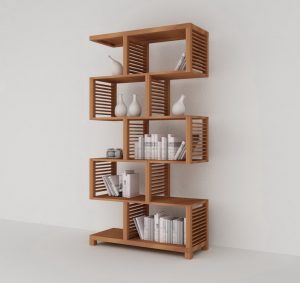 IMD 06-Dili Curly Bookcase