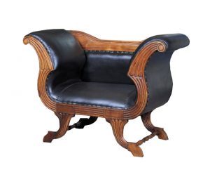 Madura Sofa Leather Teak