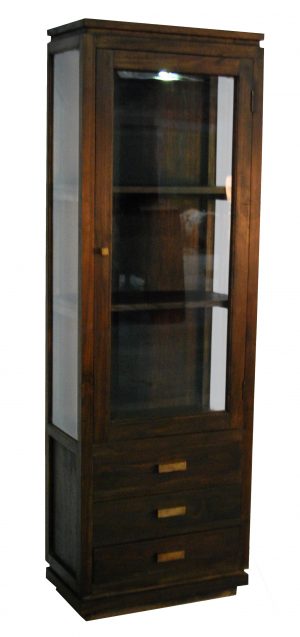 Tore Glass Display Cab.
