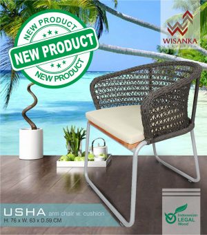 USHA arm chair