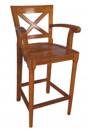 X arm chair