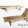 Brandy Sun Lounger